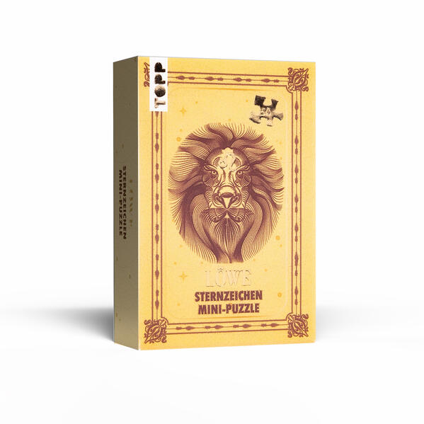 Produktbild: Sternzeichen Mini-Puzzle Löwe | frechverlag