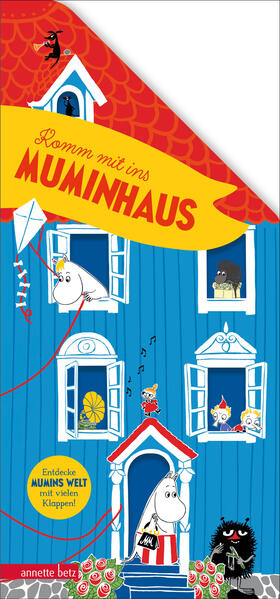 Produktbild: Komm mit ins Muminhaus - Das Pappbilderbuch über das Zuhause der Muminfamilie. Mit vielen Klappen zum Suchen und Entdecken für Kinder ab 3 Jahren. | Moomin Characters (TM)