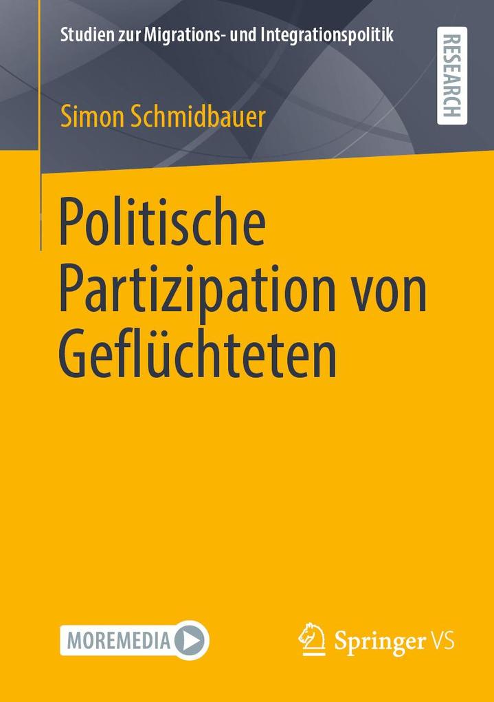 Produktbild: Politische Partizipation von Geflüchteten | Simon Schmidbauer
