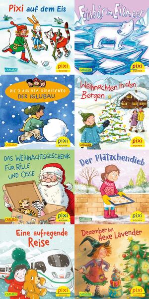 Produktbild: Pixi-Weihnachts-8er-Set 40: Pixi unterm Weihnachtsbaum (8x1 Exemplar) | Diverse