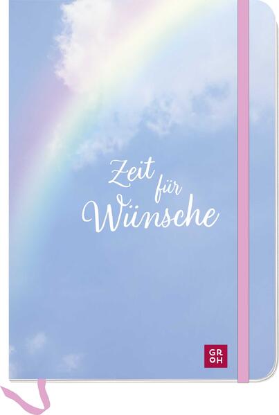 Produktbild: Notizbuch Zeit für Wünsche Regenbogen