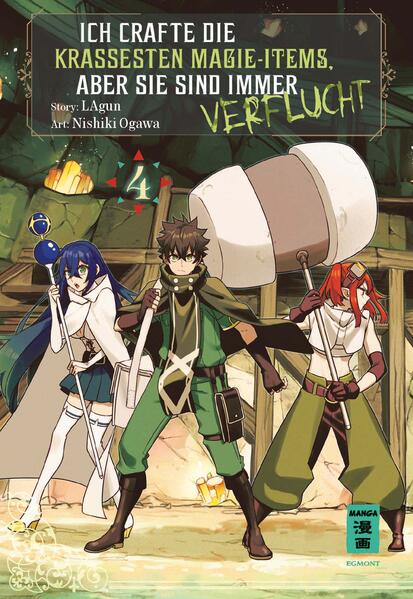 Produktbild: Ich crafte die krassesten Magie-Items, aber sie sind immer verflucht 04 | Lagun, Nishiki Ogawa