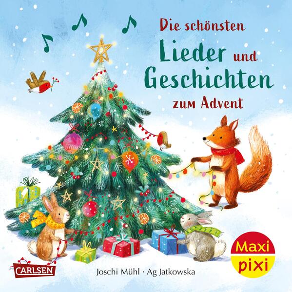 Produktbild: Maxi Pixi 455: VE 5: Die schönsten Lieder und Geschichten zum Advent (5 Exemplare) | Joschi Mühl