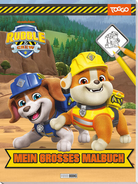 Produktbild: Rubble & Crew: Mein großes Malbuch | Panini