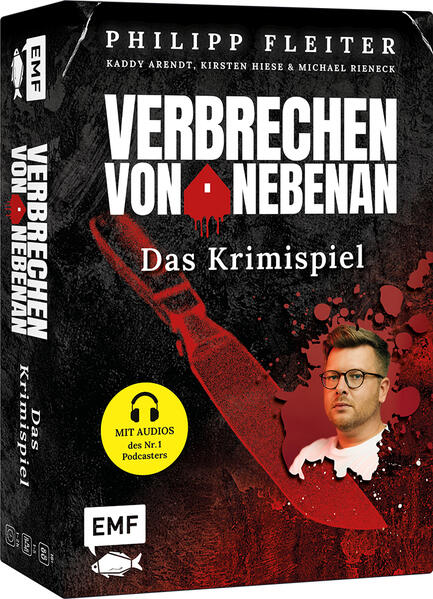 Produktbild: Verbrechen von nebenan: Das Krimispiel zum Nr. 1-Podcast | Katharina Arendt, Philipp Fleiter, Kirsten Hiese, Michael Rieneck, White Castle e.U.