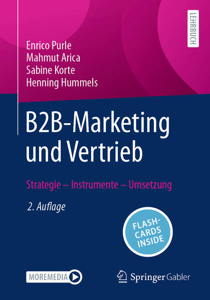 Produktbild: B2B-Marketing und Vertrieb | Enrico Purle, Mahmut Arica, Sabine Korte, Henning Hummels