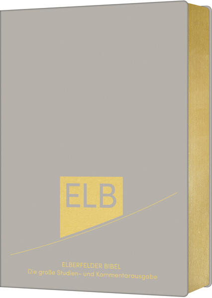 Produktbild: Elberfelder Bibel - Leder mit Goldschnitt