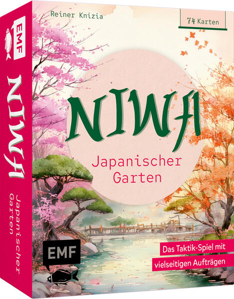Produktbild: Kartenspiel: Niwa - Japanischer Garten: Das Taktik-Spiel mit vielseitigen Aufträgen | Reiner Knizia