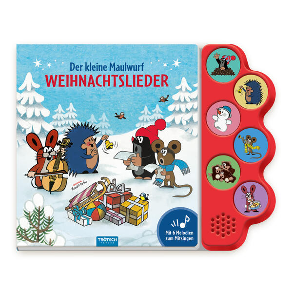 Produktbild: TRÖTSCH - Der kleine Maulwurf Soundbuch Weihnachtslieder | Ab 18 Monaten