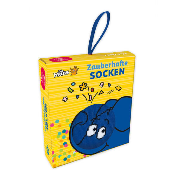 Produktbild: TRÖTSCH - Die Maus Zauberhafte Socken Größe 35 bis 40 Elefant