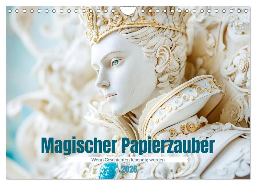 Produktbild: Magischer Papierzauber (Wandkalender 2026 DIN A4 quer), CALVENDO Monatskalender | Calvendo, Daniela Tapper