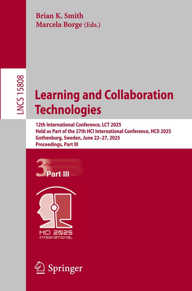 Produktbild: Learning and Collaboration Technologies