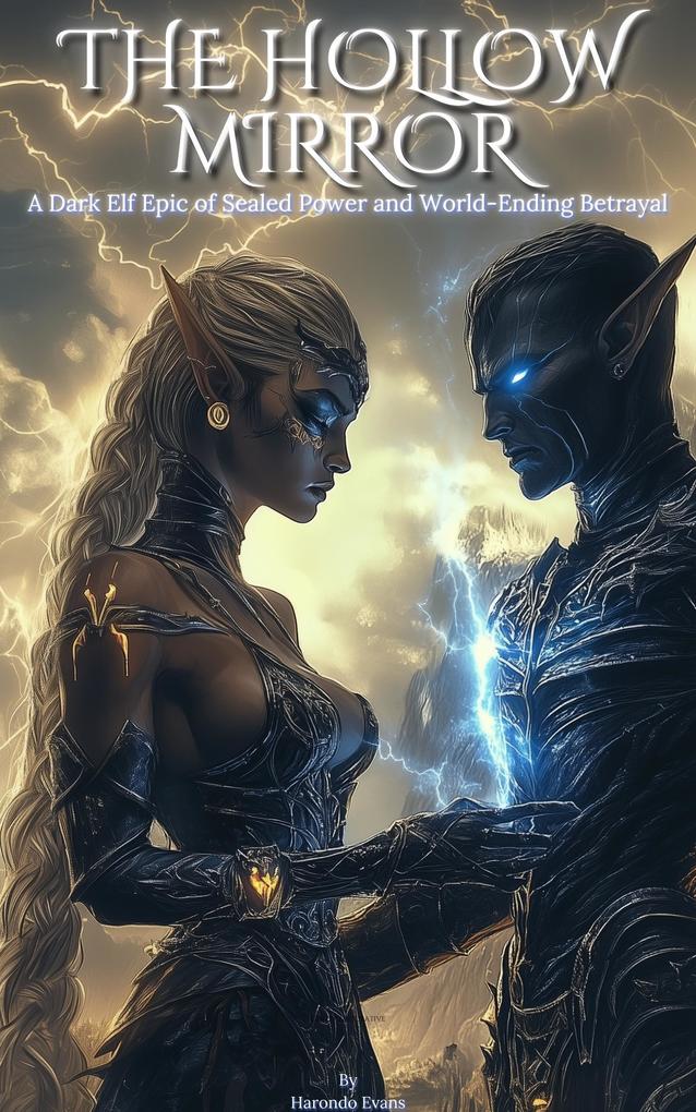 Produktbild: The Hollow Mirror: A Dark Elf Epic of Sealed Power and World-Ending Betrayal | Harondo Evans