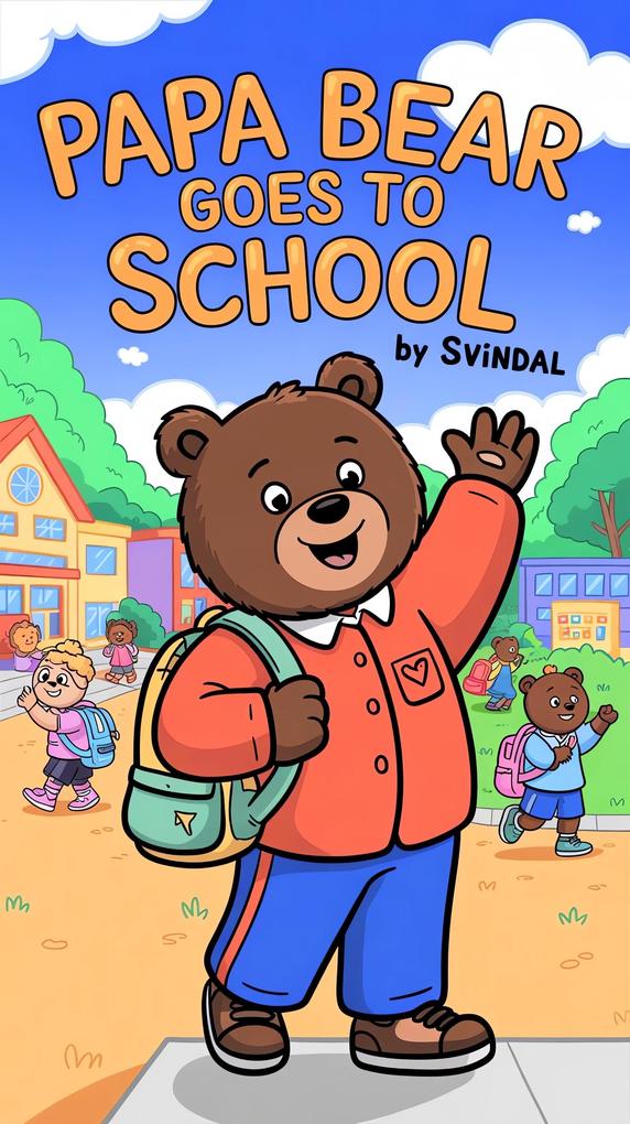 Produktbild: Papa Bear goes to school | Svindal