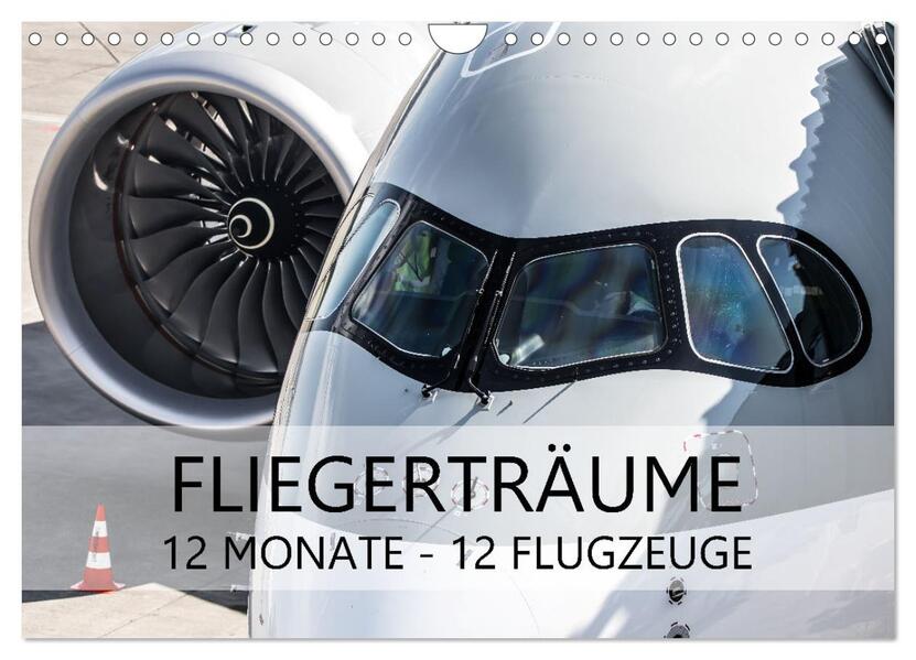 Produktbild: Fliegerträume: 12 Monate, 12 Flugzeuge (Wandkalender 2026 DIN A4 quer), CALVENDO Monatskalender | Jan Schönwälder, Calvendo