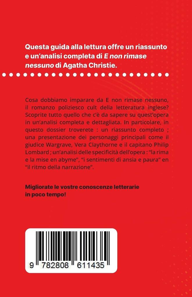 Weitere Ansicht: E non rimase nessuno di Agatha Christie (Analisi del libro) | Elena Pinaud