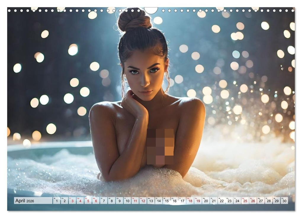 Weitere Ansicht: Heiße Girls im Badeschaum (Wandkalender 2026 DIN A3 quer), CALVENDO Monatskalender | Renate Utz, Calvendo