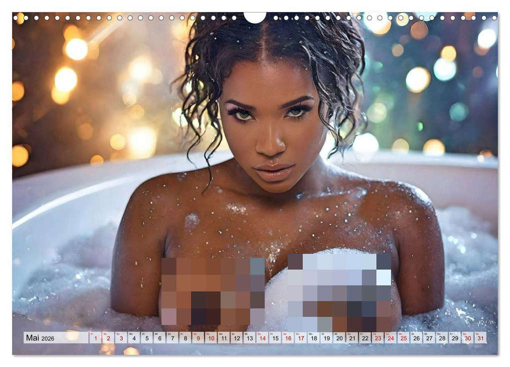 Weitere Ansicht: Heiße Girls im Badeschaum (Wandkalender 2026 DIN A3 quer), CALVENDO Monatskalender | Renate Utz, Calvendo