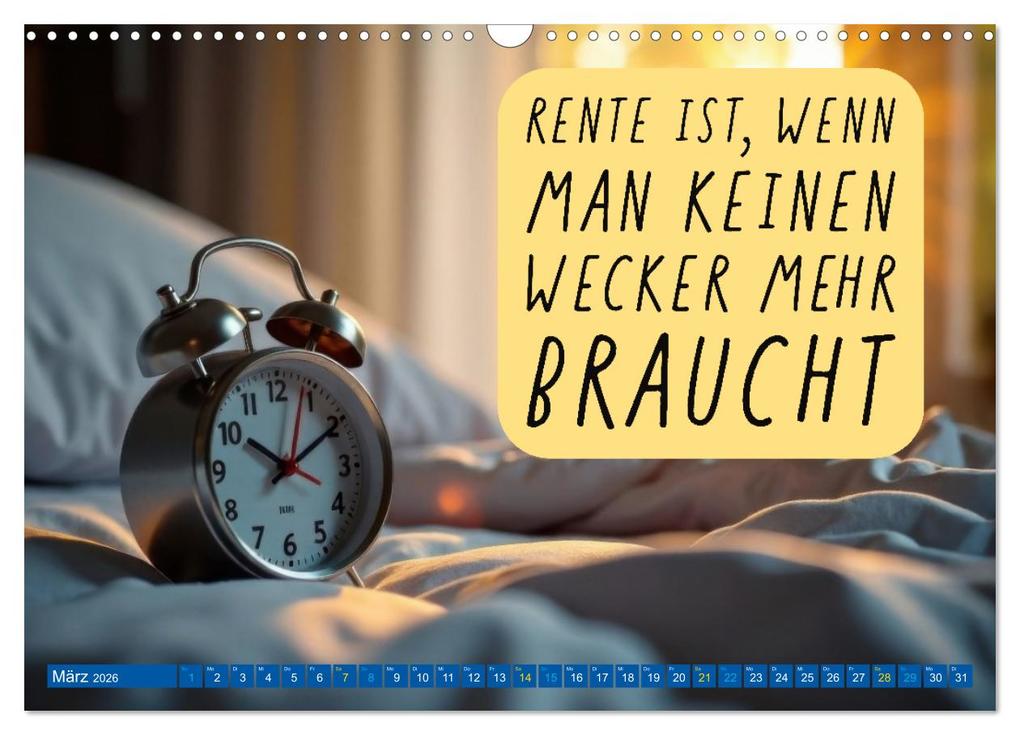 Weitere Ansicht: Ruhestand - das Leben neu entdecken (Wandkalender 2026 DIN A3 quer), CALVENDO Monatskalender | Susan Michel, Calvendo