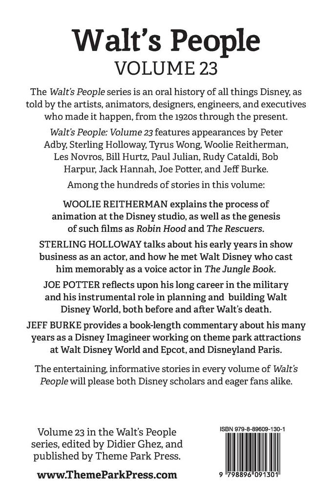 Weitere Ansicht: Walt's People | Didier Ghez