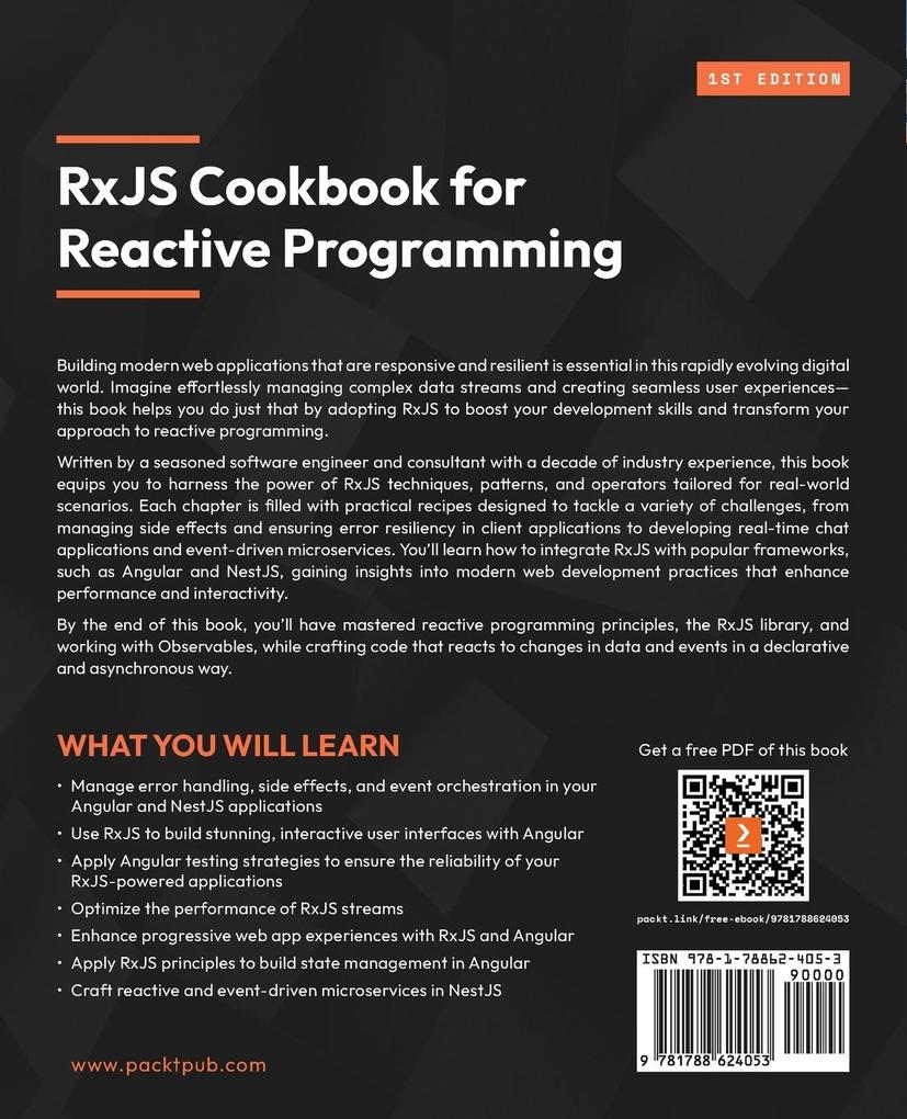 Weitere Ansicht: RxJS Cookbook for Reactive Programming | Nikola Mitrovi