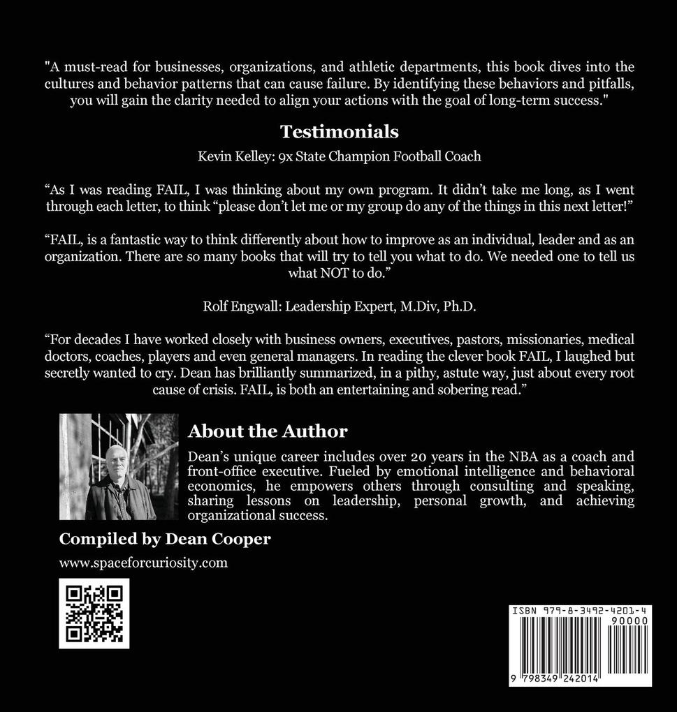 Weitere Ansicht: FAIL - Instruction Manual | Dean Cooper