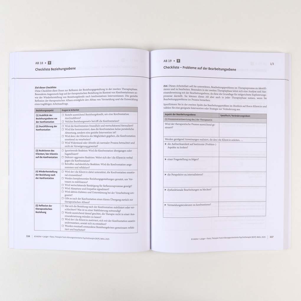 Weitere Ansicht: Therapie-Tools Klärungsorientierte Psychotherapie (KOP) | Gregor Müller, Katja Langer, Simon Tkotz
