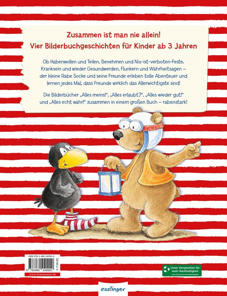 Weitere Ansicht: Der kleine Rabe Socke: Alles Abenteuer vom kleinen Raben Socke | Nele Moost