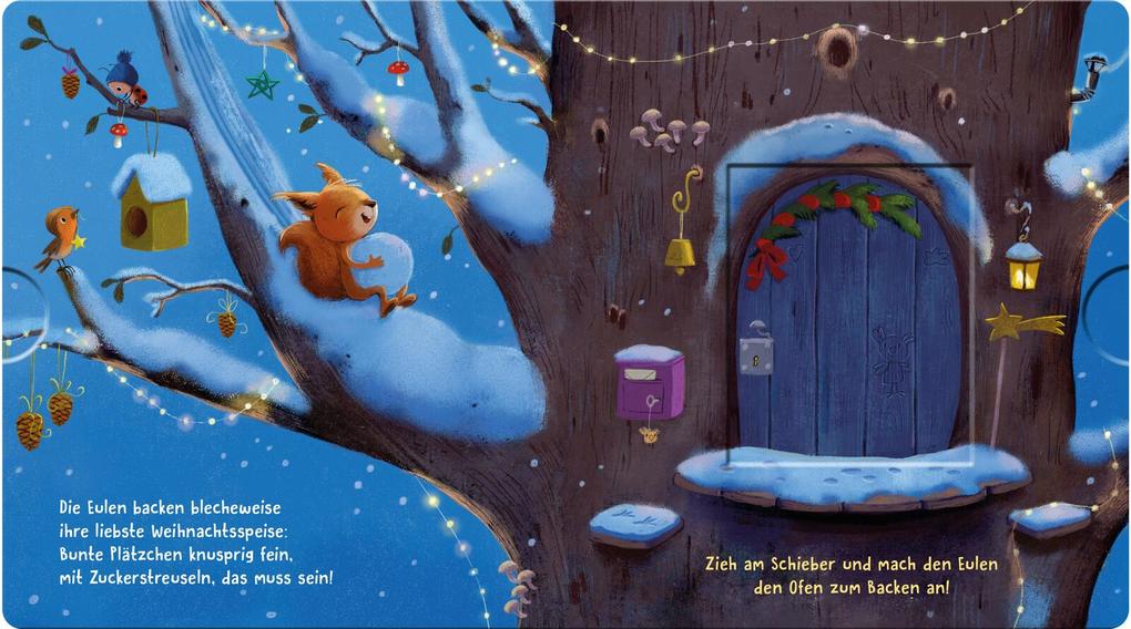 Weitere Ansicht: Es leuchtet im Wald, kommt Weihnachten bald? | Anja Kiel