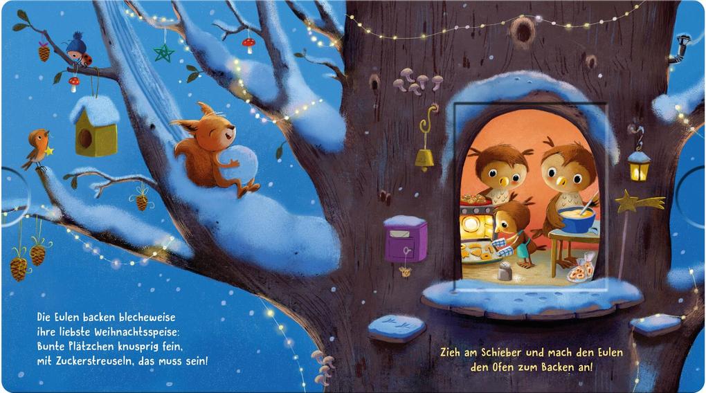 Weitere Ansicht: Es leuchtet im Wald, kommt Weihnachten bald? | Anja Kiel