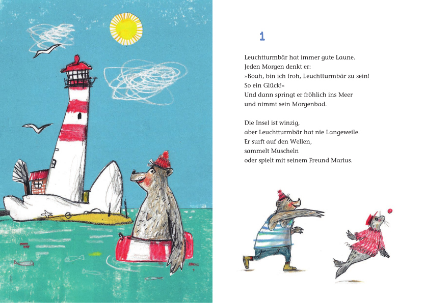 Weitere Ansicht: Der Leuchtturmbär | Mathilde Stein