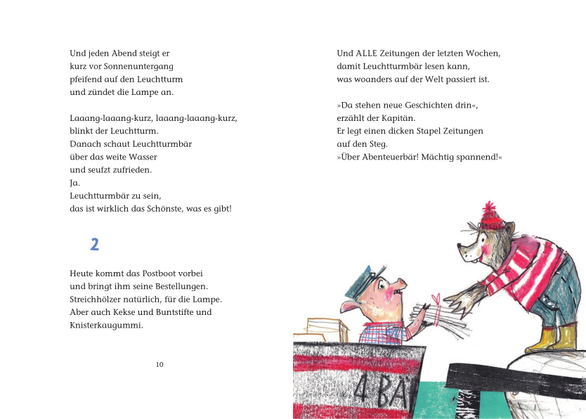 Weitere Ansicht: Der Leuchtturmbär | Mathilde Stein