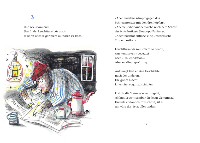 Weitere Ansicht: Der Leuchtturmbär | Mathilde Stein