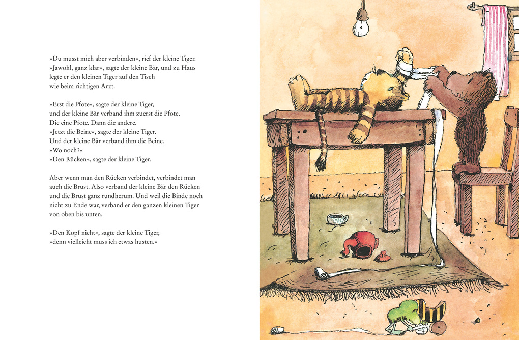 Weitere Ansicht: Tiger und Bär. Beste Freunde, ehrlich wahr! | JANOSCH