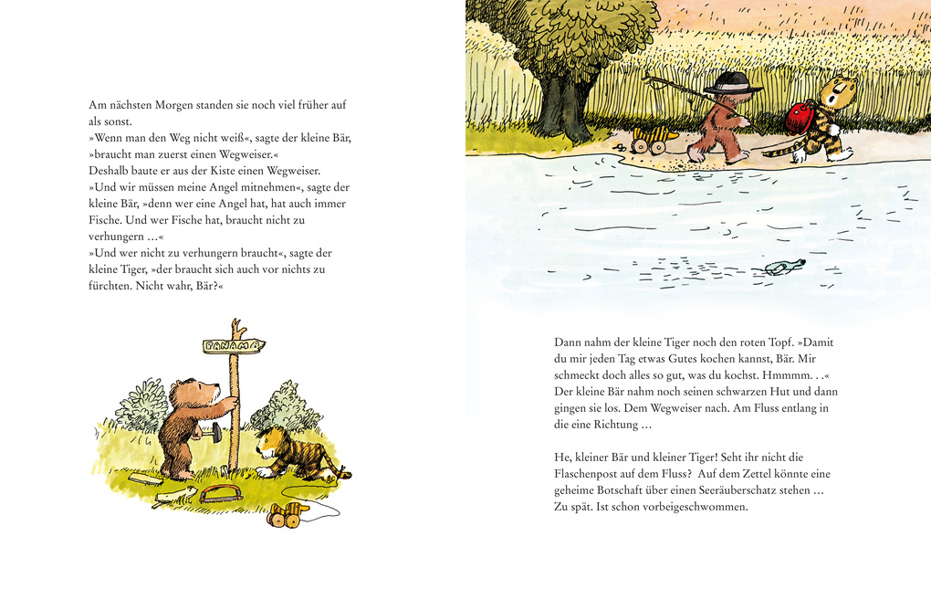 Weitere Ansicht: Tiger und Bär. Beste Freunde, ehrlich wahr! | JANOSCH