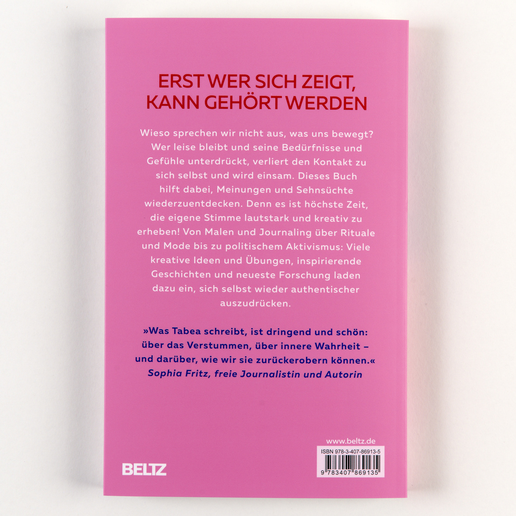 Weitere Ansicht: Lautstark sein | Tabea Farnbacher
