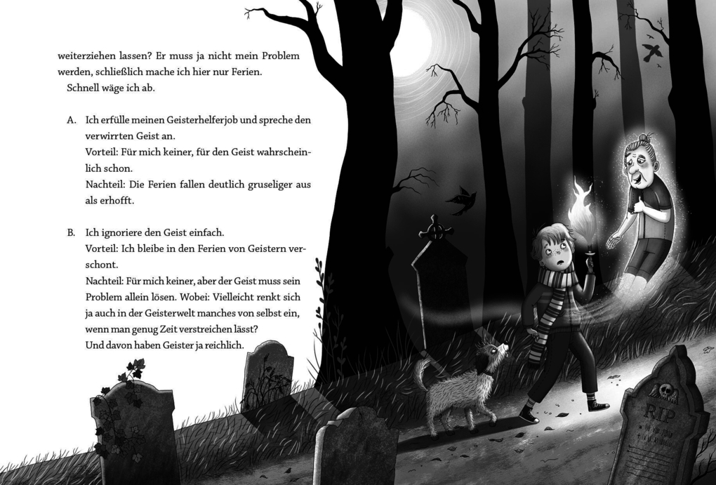 Weitere Ansicht: Die Geisterhelfer - Blut ist dicker als Friedhofsnebel | Tina Blase