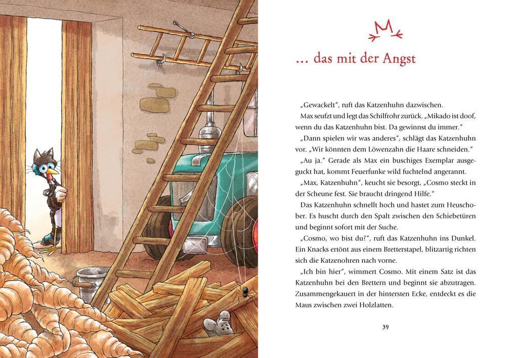 Weitere Ansicht: Das Katzenhuhn 3: Vorlesegeschichten von einem sehr besonderen Bauernhof | Bernhard Hoëcker, Eva von Mühlenfels