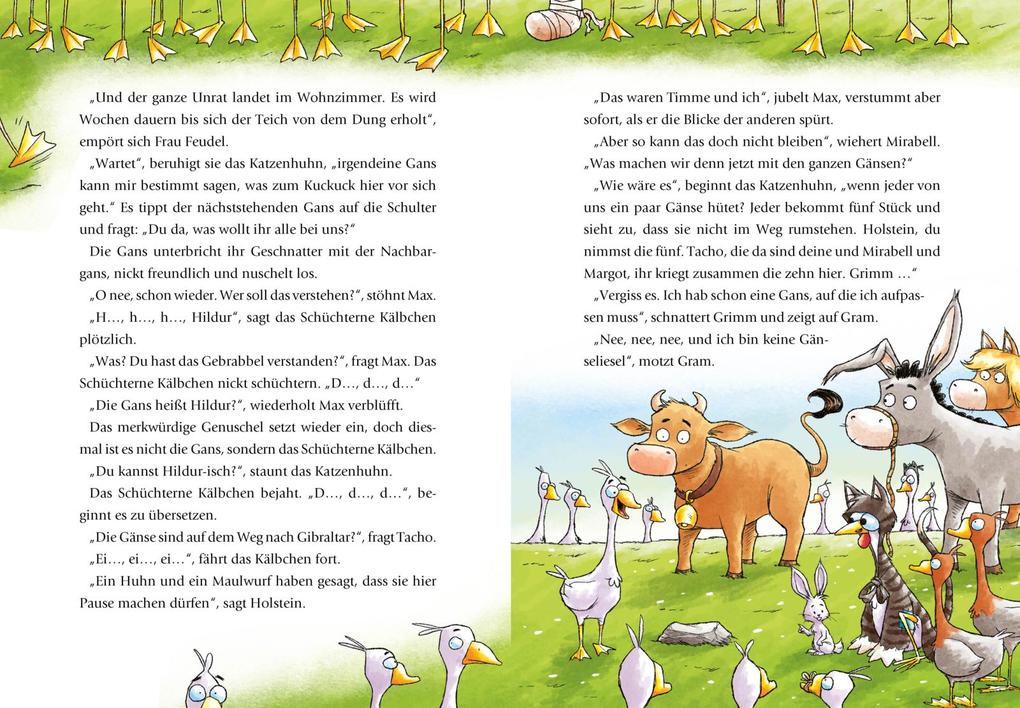 Weitere Ansicht: Das Katzenhuhn 3: Vorlesegeschichten von einem sehr besonderen Bauernhof | Bernhard Hoëcker, Eva von Mühlenfels