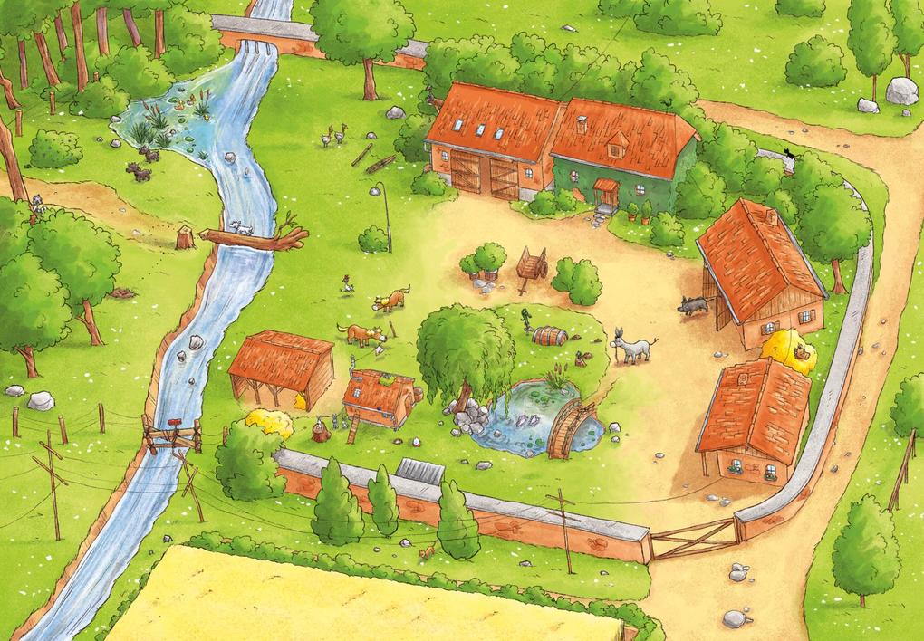 Weitere Ansicht: Das Katzenhuhn 3: Vorlesegeschichten von einem sehr besonderen Bauernhof | Bernhard Hoëcker, Eva von Mühlenfels