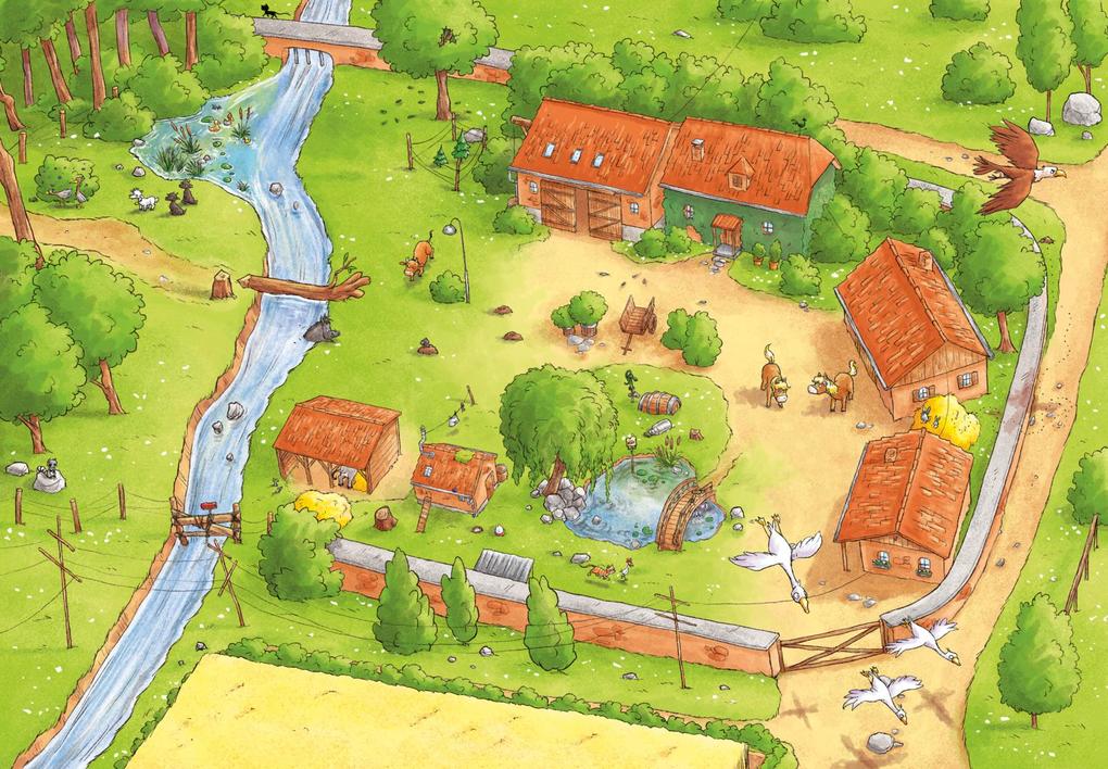 Weitere Ansicht: Das Katzenhuhn 3: Vorlesegeschichten von einem sehr besonderen Bauernhof | Bernhard Hoëcker, Eva von Mühlenfels