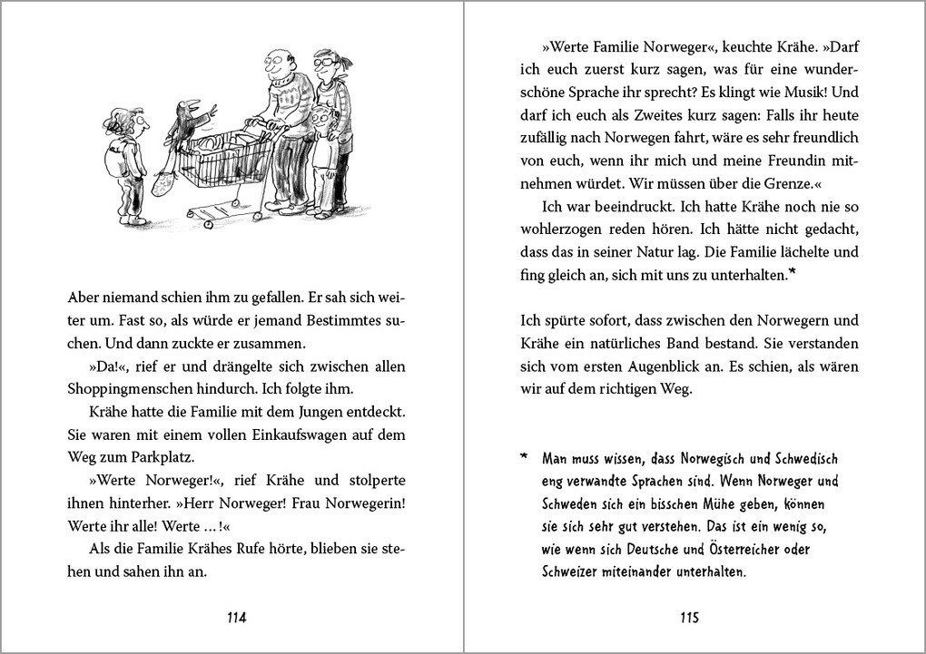 Weitere Ansicht: Sommer mit Krähe | Frida Nilsson
