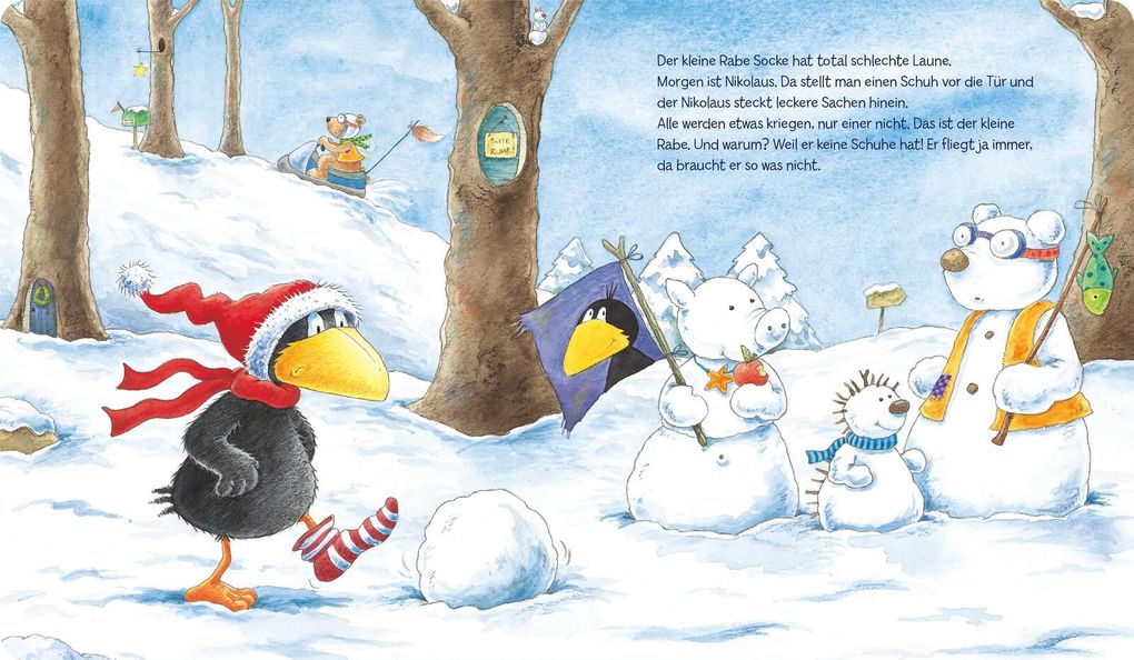 Weitere Ansicht: Der kleine Rabe Socke: Alles im Schuh! Mit Memo-Spiel | Nele Moost