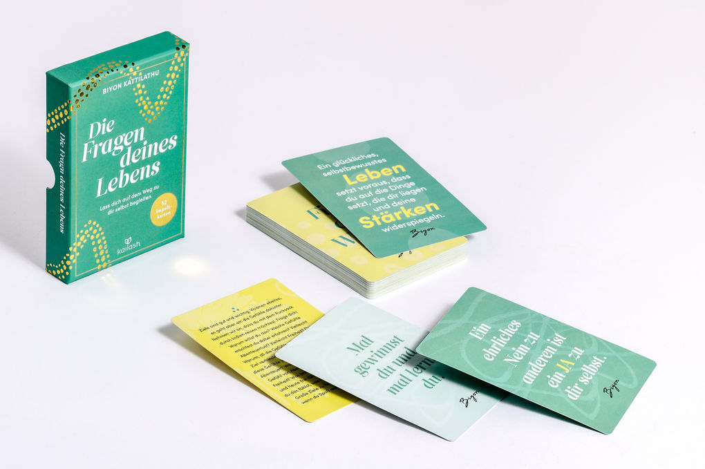 Weitere Ansicht: Die Fragen deines Lebens - Das Kartenset | Biyon Kattilathu