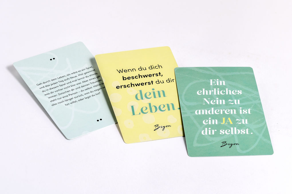 Weitere Ansicht: Die Fragen deines Lebens - Das Kartenset | Biyon Kattilathu