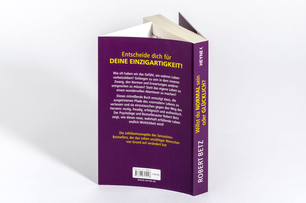 Weitere Ansicht: Willst du normal sein oder glücklich? | Robert Betz