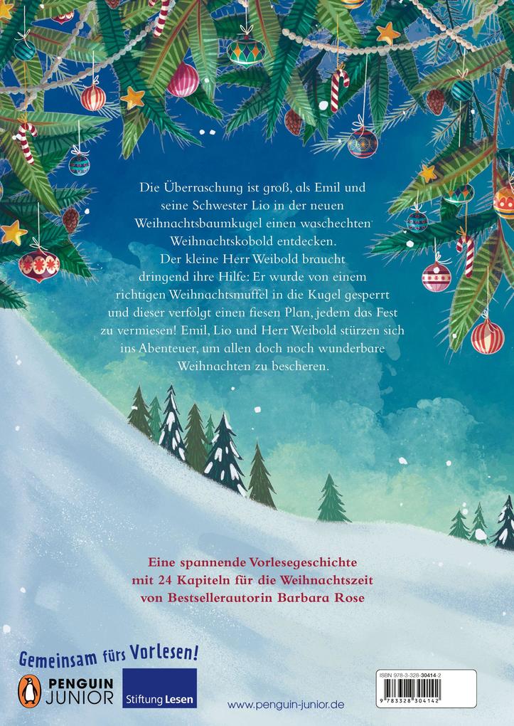Weitere Ansicht: Das Geheimnis der Weihnachtsbaumkugeln - Ein Abenteuer mit 24 Kapiteln | Barbara Rose