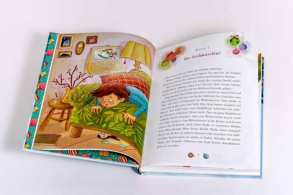 Weitere Ansicht: Das Geheimnis der Weihnachtsbaumkugeln - Ein Abenteuer mit 24 Kapiteln | Barbara Rose