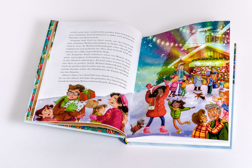 Weitere Ansicht: Das Geheimnis der Weihnachtsbaumkugeln - Ein Abenteuer mit 24 Kapiteln | Barbara Rose