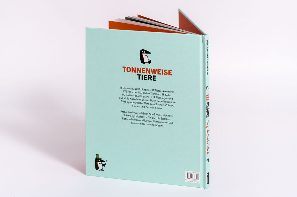 Weitere Ansicht: 183 Pinguine. Das große Tier-Such-Buch | Stéphane Frattini, Édouard Manceau